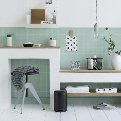 Brabantia pedaalemmer Newicon 3L zwart - thumbnail