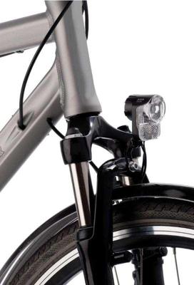 Axa Koplamp pico 30 switch aan/uit led dynamo zwart
