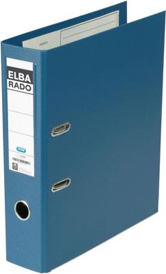 Elba Rado Plast ordner, blauw, rug van 8 cm Elba Rado Plast ordner, blauw, rug van 8 cm