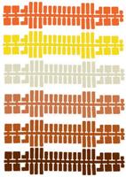 Ministeck kleurenstrips, 9st. - thumbnail