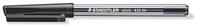 Pen Staedtler Stick 430 Zwart (50 Stuks) - thumbnail