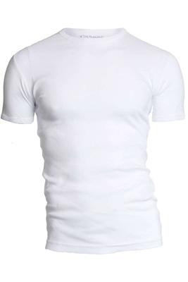 Garage T-Shirt Round Neck Semi Bodyfit White (art 0301)