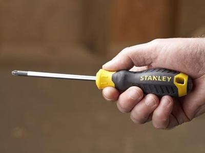 Stanley handgereedschap STHT16163-0 | Cushiongrip Schroevendraaier Pozidriv PZ2 x 100mm - STHT16163-0 - thumbnail