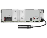 JVC KDDB622BT Autoradio enkel DIN Aansluiting voor stuurbediening, Bluetooth handsfree, DAB+ tuner - thumbnail