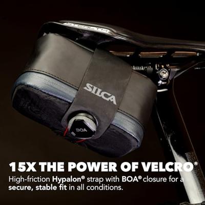 SILCA zadeltas "mattone grande" saddle bag mattone grande black/red