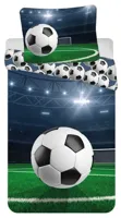 Voetbal Dekbedovertrek Eenpersoons - 140 x 200 cm - thumbnail