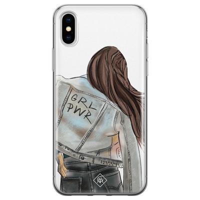 iPhone XS Max siliconen hoesje - GRL PWR iPhone XS Max siliconen hoesje - GRL PWR