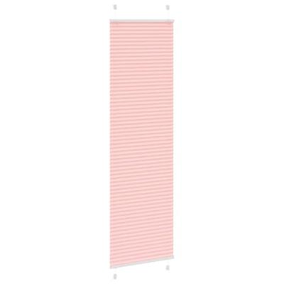 VidaXL Plissé rolgordijn 55x200 cm stofbreedte 54,4 cm polyester roze