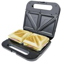 Korona XXL Tosti-apparaat Anti-aanbaklaag, Oververhittingsbeveiliging, Automatische temperatuuraanpassing, Controlelampje Zwart - thumbnail