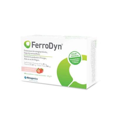 Metagenics Ferrodyn Kauwtabletten Metagenics Ferrodyn Kauwtabletten