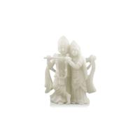 Sneeuwkwarts Beeldje Krishna & Radha (12,5 cm) - thumbnail