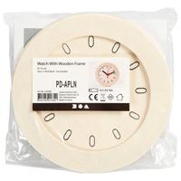 Creativ Company Klok met houten frame - thumbnail