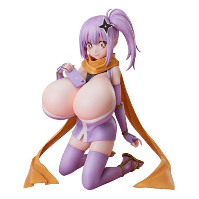 A Ninja and an Assassin Under One Roof Maid PVC Statue 1/4 Diecut Sticker Satoko Kusagakure Huge-Breasted Ver. 23 cm
