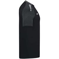 JAKO 6122 T-Shirt Performance - Zwart/Antra Light - XXL - thumbnail