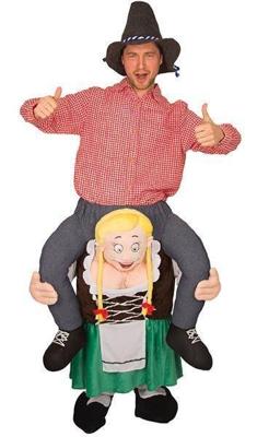 Jump-in Tiroler vrouw