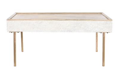 Hoofdtafel Home ESPRIT Ijzer Mangohout 120 x 60 x 57 cm