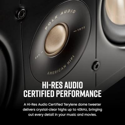 Polk: Signature ES30C Centerspeaker - Zwart