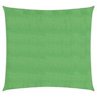 VidaXL Zonnezeil 160 g/m² 4,5x4,5 m hdpe lichtgroen - thumbnail