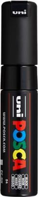 Uni POSCA paintmarker PC-8K, 8 mm, zwart Uni POSCA paintmarker PC-8K, 8 mm, zwart