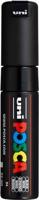 Uni-Posca Posca marker, afm pc-8k, lijndikte 8 mm, breed, zwart, 1 stuk - thumbnail