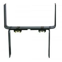 Balkonhaak type H donker groen - 2 stuks - thumbnail