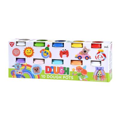 Playgo kleiset 10 kleuren - 10x113gram