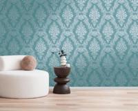 AS Creation Pure Elegance - Blauw - Barock - 397654 - thumbnail