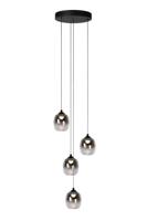 Lucide TAMINO - Hanglamp - Ø 36 cm - LED Dimb. - 4x5,2W 3000K - Zwart - thumbnail