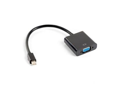 Mini DisplayPort naar VGA-Adapter Lanberg AD-0006-BK Zwart Mini DisplayPort naar VGA-Adapter Lanberg AD-0006-BK Zwart