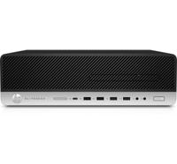 HP EliteDesk 800 G3 SFF DDR4-SDRAM i7-7700 Zevende generatie Intel® Core™ i7 8 GB 256 GB SSD Windows 10 Pro PC Zwart, Zilver - thumbnail