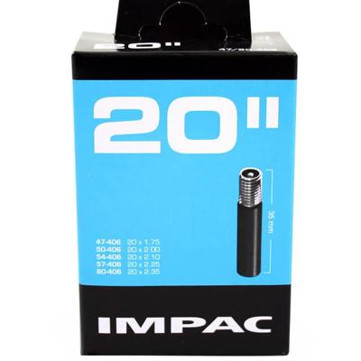 Impac binnenband (by schwalbe) av20 20x1.75 etrto 40/60-406 ventiel: auto schraderventiel 35mm