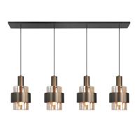 Highlight 4-lichts hanglampMarrone zwart met koper brons - H5683.01 - thumbnail