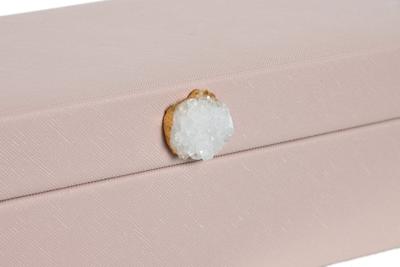 Doos-Juwelenkistje Home ESPRIT Licht Roze 28,5 x 12,5 x 5,5 cm