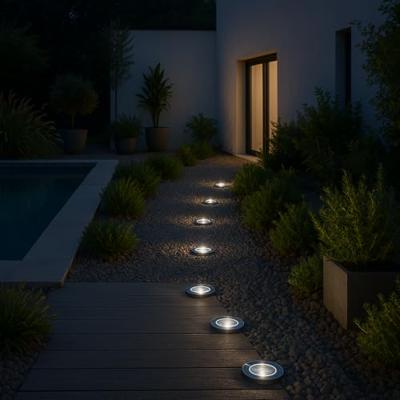 Schijnwerper op zonne-energie Lumisky Wit