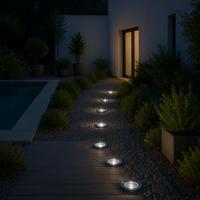 Schijnwerper op zonne-energie Lumisky Wit - thumbnail