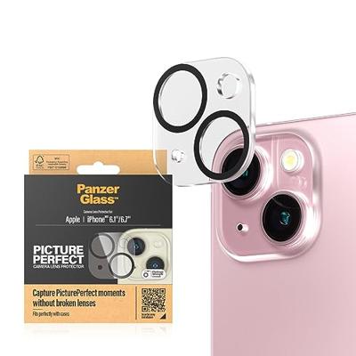 PanzerGlass PicturePerfect 1136 Cameraprotector (glas) Apple iPhone 15, iPhone 15 Plus 1 stuk(s)