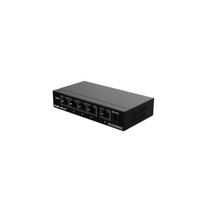 REYEE 5-poorts Gigabit Smart Switch, 5 Gigabit RJ45-poorten, desktopstalen behuizing