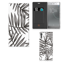 Sony Xperia XZ | XZs Smart Cover Leaves Grey - thumbnail
