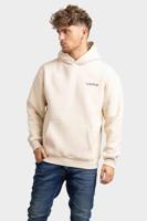 24 Uomo Basic Hoodie Zand Heren - Maat L - Kleur: Sand | Soccerfanshop - thumbnail