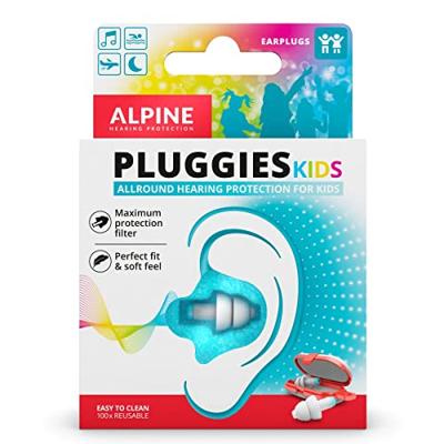 Alpine Pluggies Kids Gehoorbescherming Voor Kinderen Alpine Pluggies Kids Gehoorbescherming Voor Kinderen