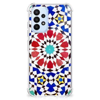 Samsung Galaxy A23 Anti-Shock Hoesje Mozaïek Samsung Galaxy A23 Anti-Shock Hoesje Mozaïek
