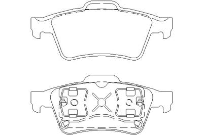 Remblokken set 2348202