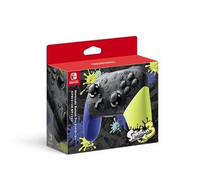 Nintendo Switch Pro Controller (Splatoon 3 Edition) (import Japan) - thumbnail
