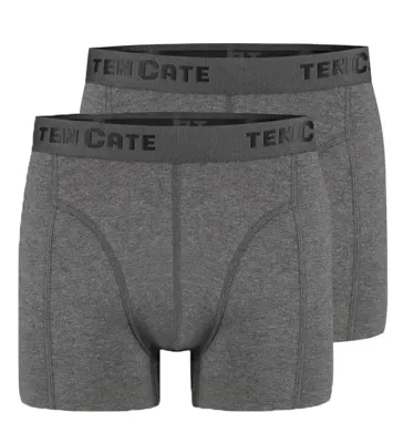 Basics Heren Shorts 2-Pack - 32323 - Heren boxershorts Biologisch katoen - Zonder zijnaden - XL - Onderbroek heren heren heren heren heren heren