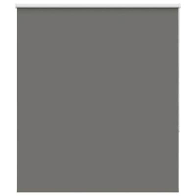 VidaXL Rolgordijn verduisterend 125x130 cm stofbreedte 121,6 cm grijs VidaXL Rolgordijn verduisterend 125x130 cm stofbreedte 121,6 cm grijs