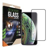 Striker D3O Xtreme Impact Glass Screen Protector - Black Frame - Apple iPhone X/Xs/11 Pro - thumbnail