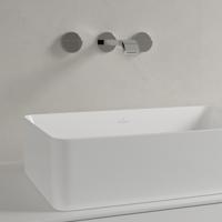 Villeroy & Boch Collaro opzetwastafel - rechthoekig 56x36cm - zonder overloop zonder kraangat wit 4a205601 - thumbnail