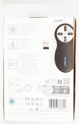 Kensington draadloze presenter met laserpointer zonder geheugenkaart - thumbnail