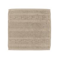 Cawö Cawö Noblesse Uni Gezichtsdoekje Zand - thumbnail