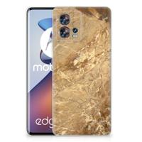 Motorola Edge 30 Fusion | TPU | Siliconen hoesje | Marmer Creme - thumbnail